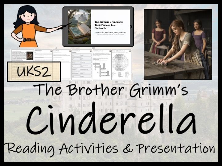 Brothers Grimm's Cinderella Reading Comprehension | Year 5 or Year 6