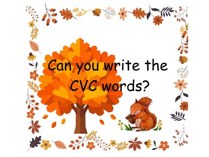 CVC words