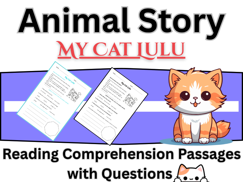 Funny short animal story - Reading Comprehension Passages and Questions worksheet