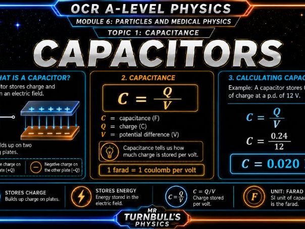 Capacitors (OCR A-Level Physics)