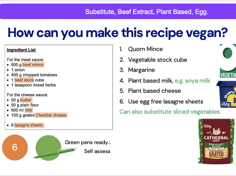 GCSE Food AQA 8585 Mock Exam 2023