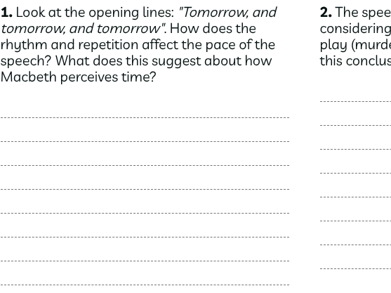 Macbeth - Act 5, Scene 5: Dunsinane. Within the castle
