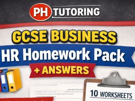 GCSE Business HR Homework Pack + Answers