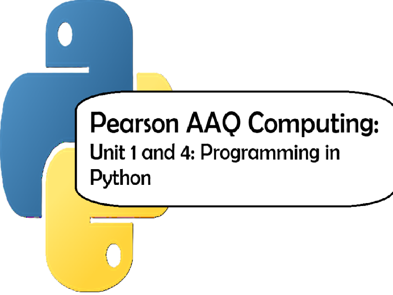 Pearson AAQ Computing- Unit 1 and Unit 4