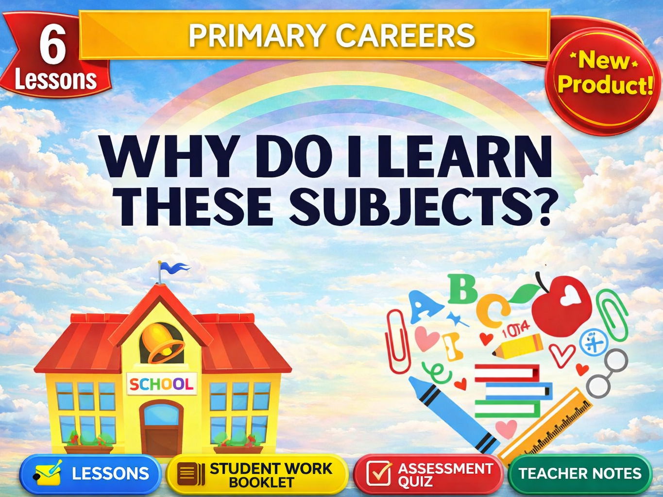Why I learn these subjects in school Ks2 Unit - Primary PSHE / Careers