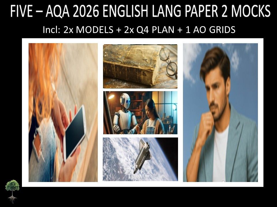 FIVE - AQA PAPER 2 | 2026 FULL MOCKS | MODELS | Q4 PLAN | AO GRIDS