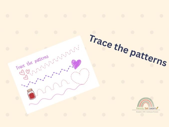Valentine’s Tracing Patterns