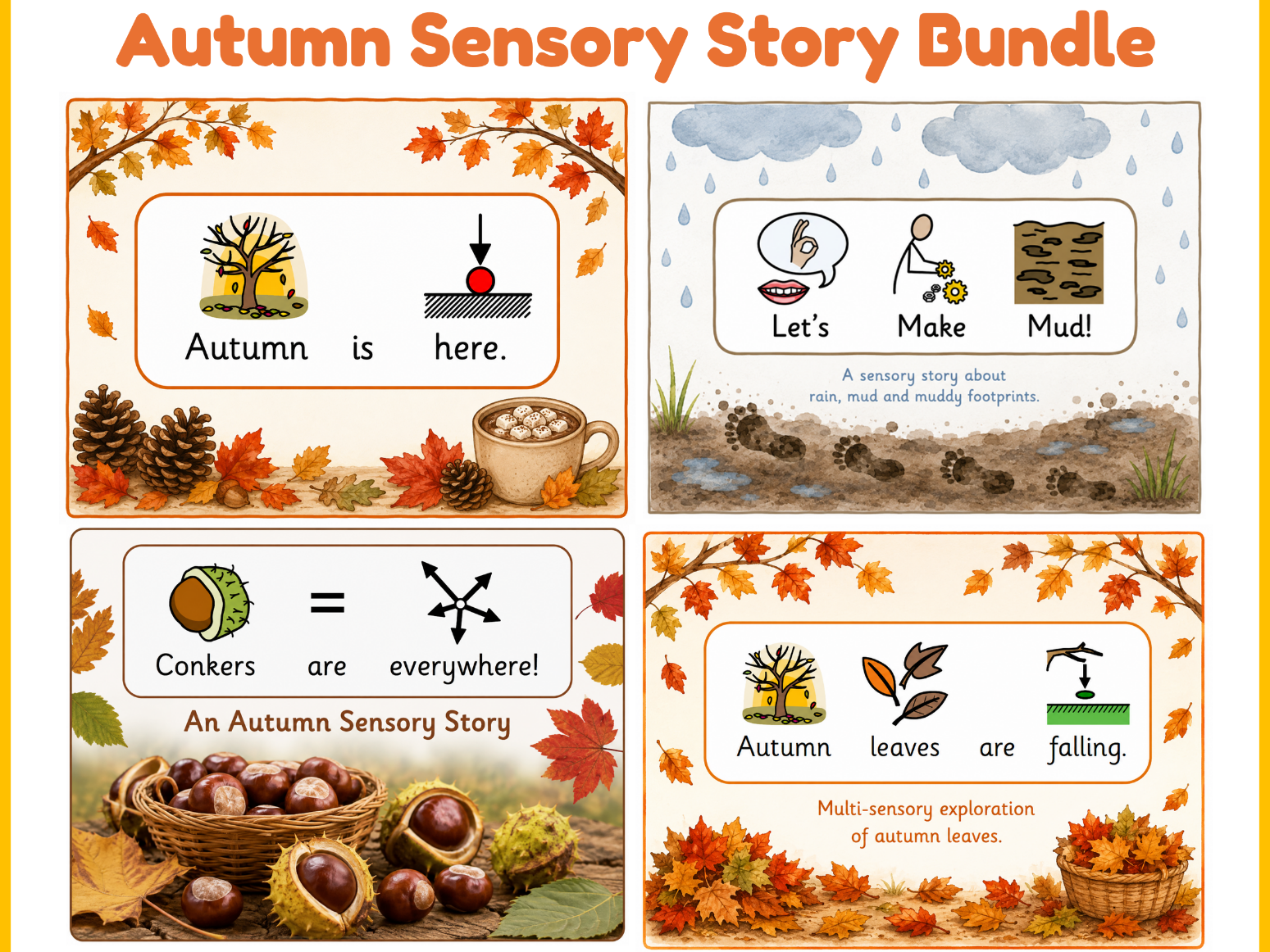Autumn Sensory Stories