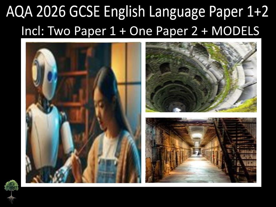 Three AQA 2026 GCSE English Language Paper 1 & 2 Mocks | Models
