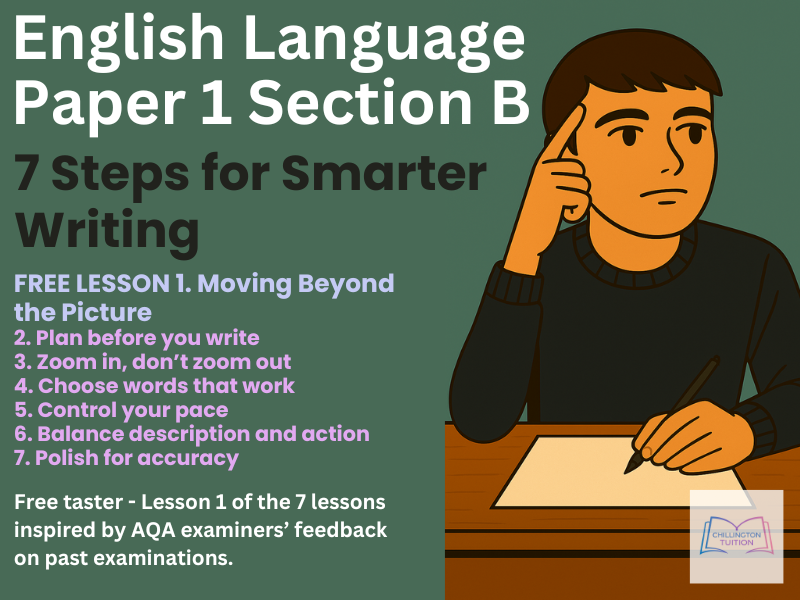 AQA GCSE English Language Paper 1, Section B: Free Lesson – Moving Beyond the Picture