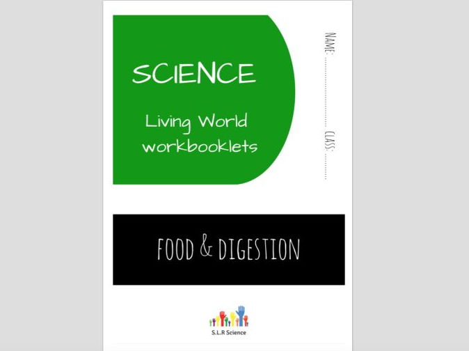 SPECIAL EDUCATION (SCIENCE) - FOOD, DIGESTION, DIET, ENERGY science workbooklet