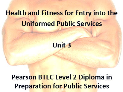 BTEC Level 2 Public Services - Unit 3 - Health and Fitness - Muscular System