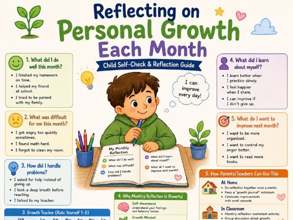 Reflecting on Personal Growth Each Month
