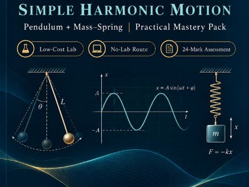 AQA A-Level Physics Required Practical 7: Simple Harmonic Motion | Editable Pack + Mark Scheme