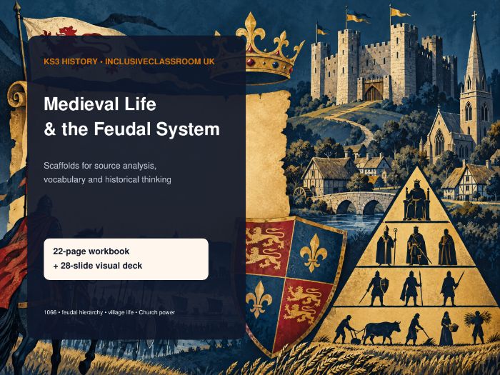 KS3 History Medieval Life Scaffolds