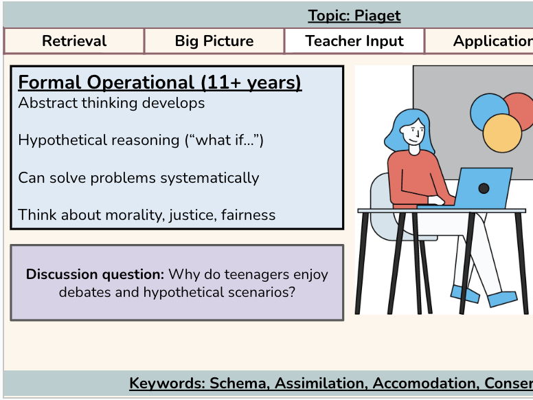BTEC AAQ Early Childhood Development - Unit 3 - Aim B (P3 Lessons)