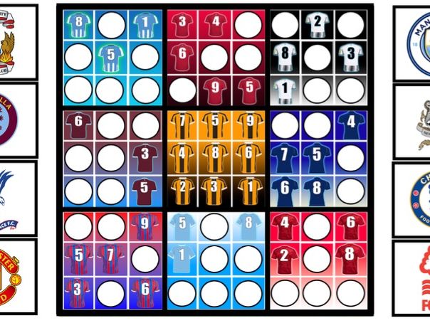 Football Sudoku - Interactive Whiteboard Game