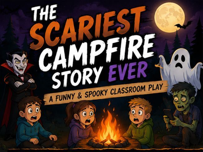 The Scariest Campfire Story Ever | Funny & Spooky Classroom Play | Year 5-6