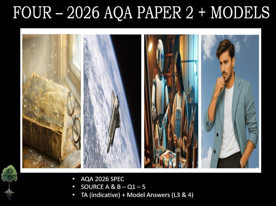 FOUR - AQA PAPER 2 | 2026 FULL MOCKS | MODELS