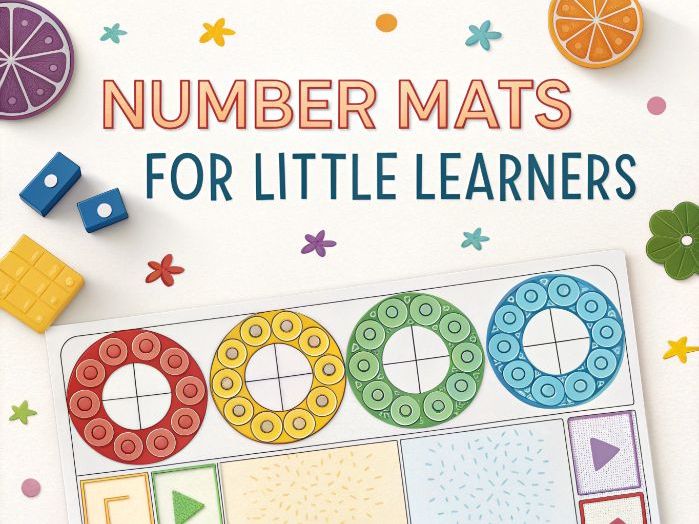 Number Wheel Mats 1–10 | EYFS Counting Activities & Practice