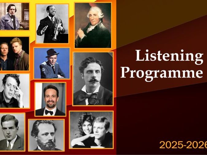 Whole School Music Listening Scheme