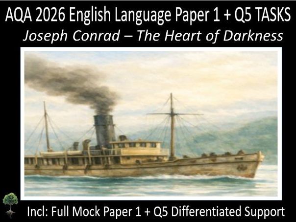 One AQA 2026 GCSE English Language Paper 1 Mock | Q5 Tasks-(Con)