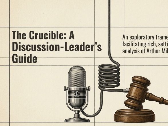 The Crucible Discussion Guide | Arthur Miller | No-Prep Socratic & Discussion