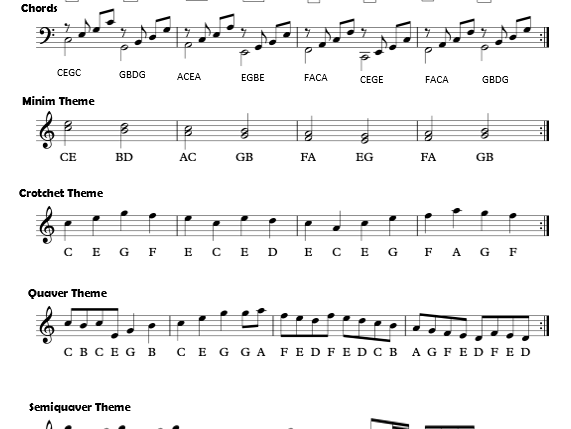 Ground Bass Pachelbel s Canon Teaching Resources