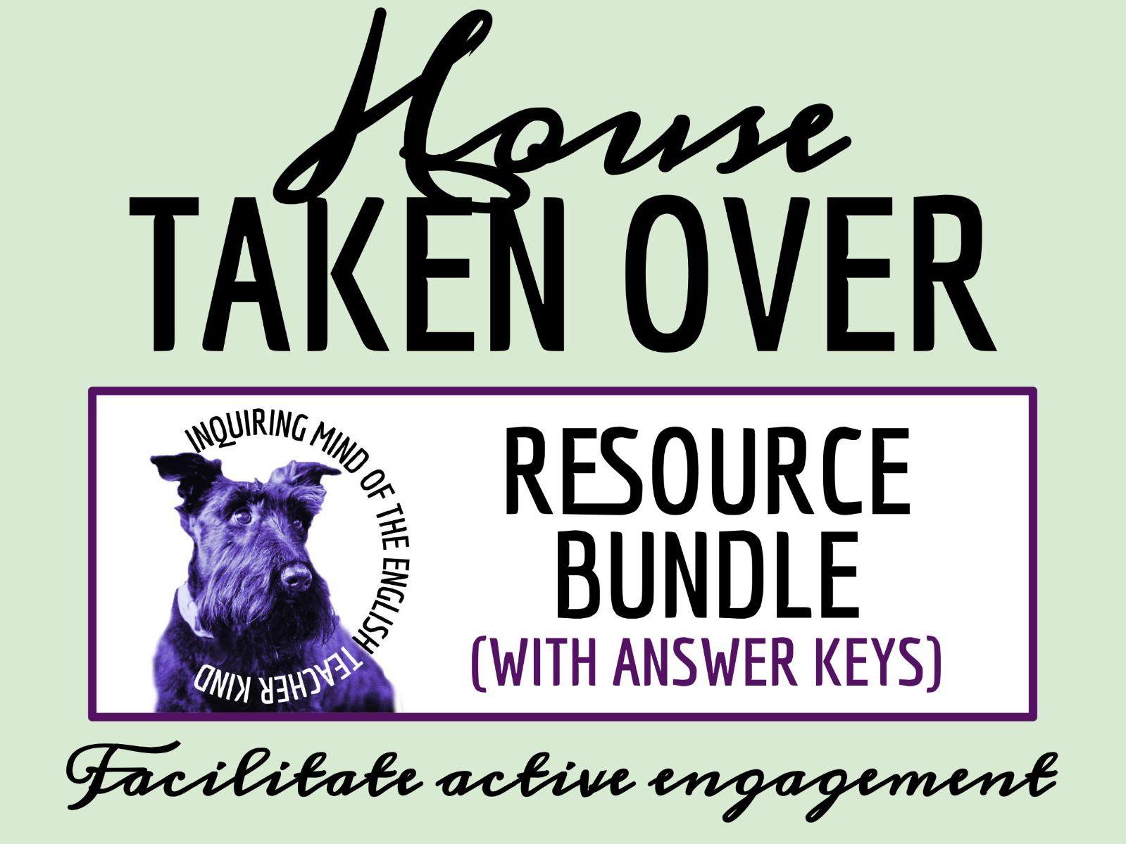 "House Taken Over" by Julio Cortázar Quiz, Analysis Worksheet, and Vocabulary Activities