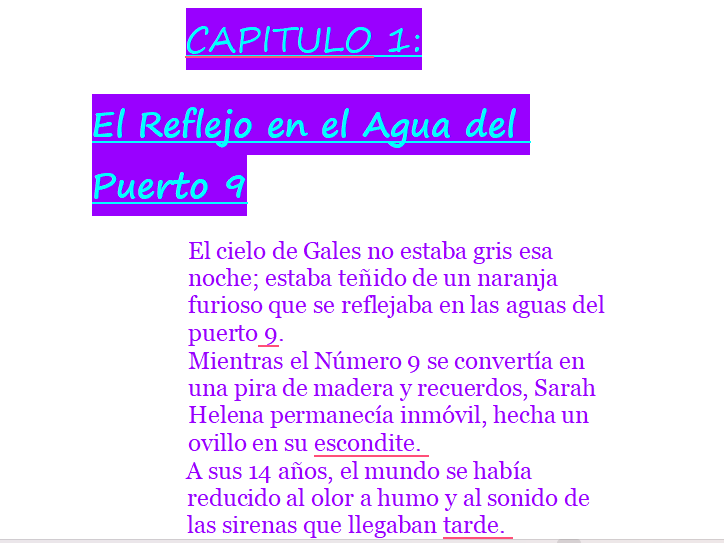 EVANGELIST CHURCH GIRL 1 Spanish read Alevel