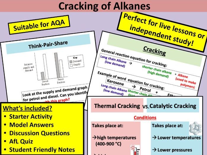 AS Chemistry: Cracking of Alkanes