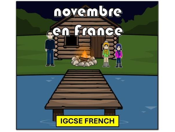 IGCSE French: November in France: Weather, sports, countries and holidays