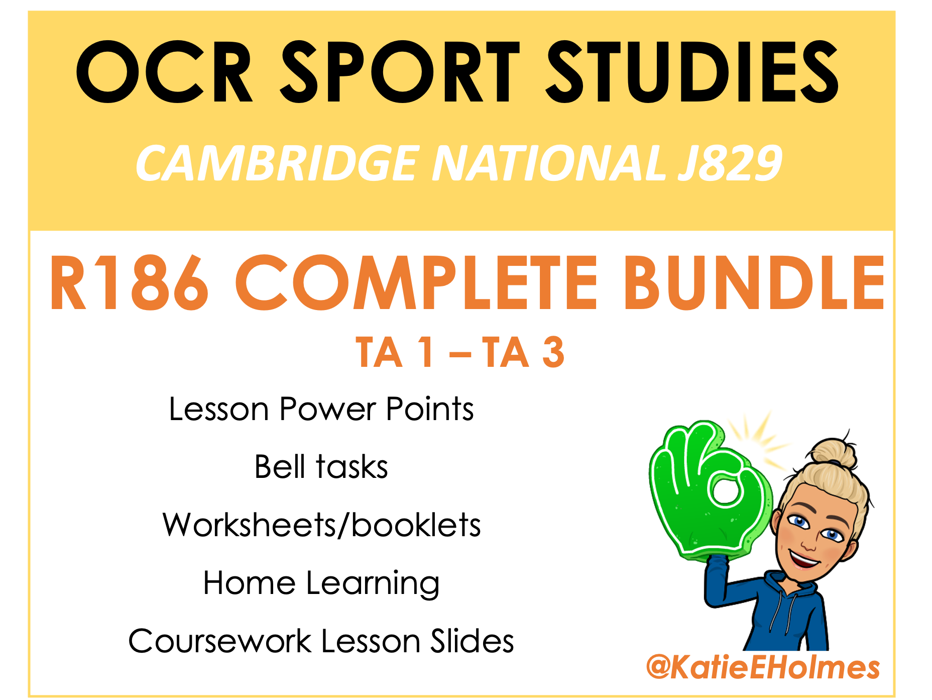 Sport Studies - Sport and the Media TA1 - TA3