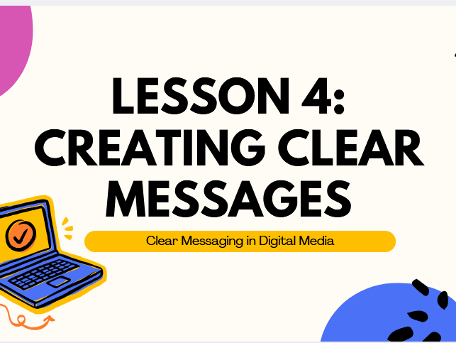 KS3 Digital Messaging Lesson 4 - Women in tech