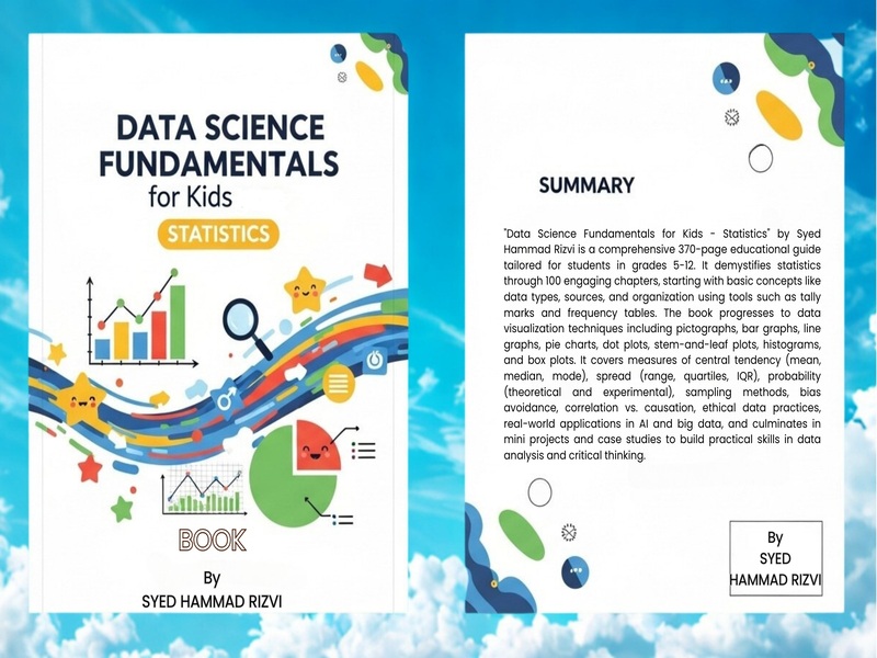 Data Science Fundamentals for Kids - Statistics book