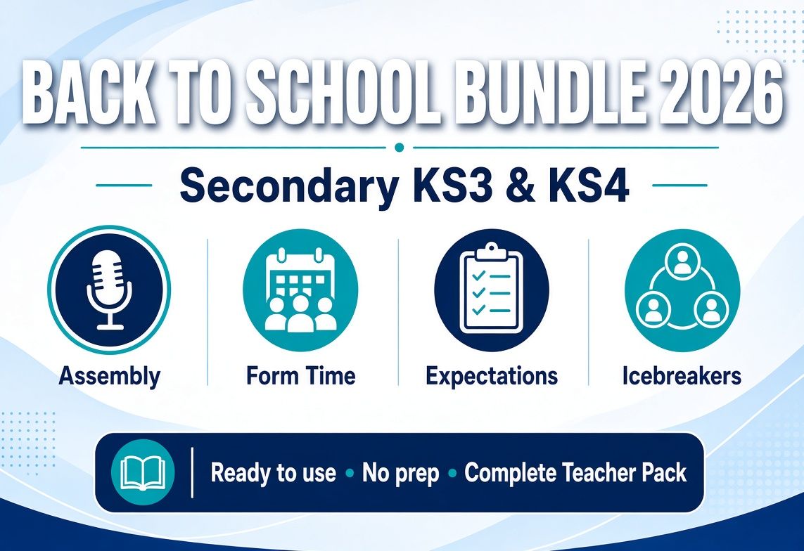 Back to School & Transition Bundle 2026 | Secondary KS3/KS4 | Assembly + Form Time + Expectations