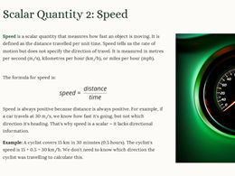 iGCSE Physics - 1.1 Physical quantities and measurement techniques SUPPLEMENT