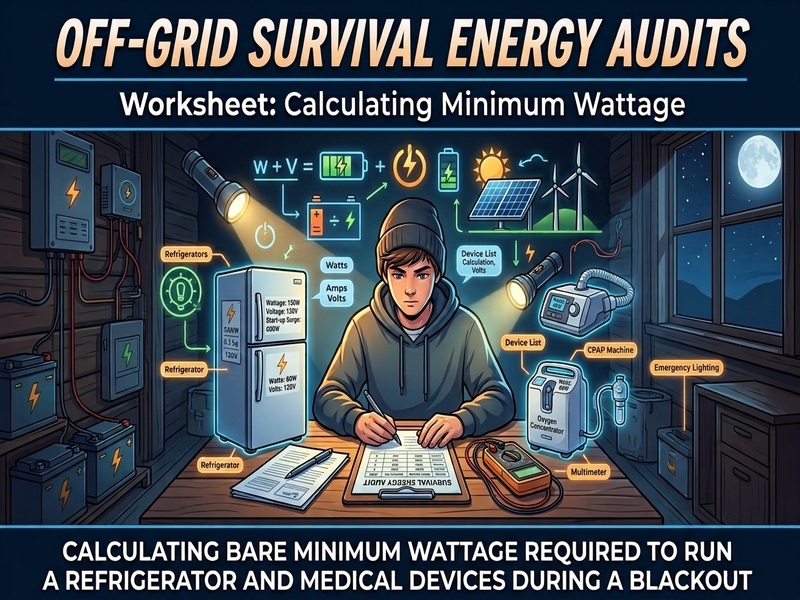 Off-Grid Survival Energy Audits