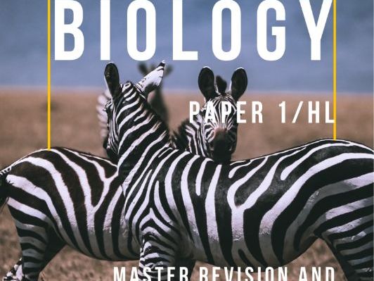 IBDP Biology Paper 1 HL | Master Revision and Teacher Planning Guide | FA2025