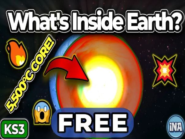 Inside Earth - FREE KS3 Geography Worksheet