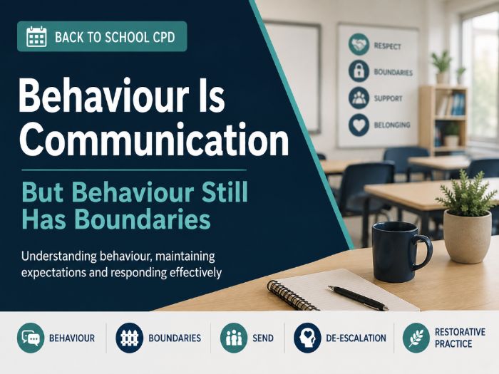 Behaviour Is Communication CPD Training