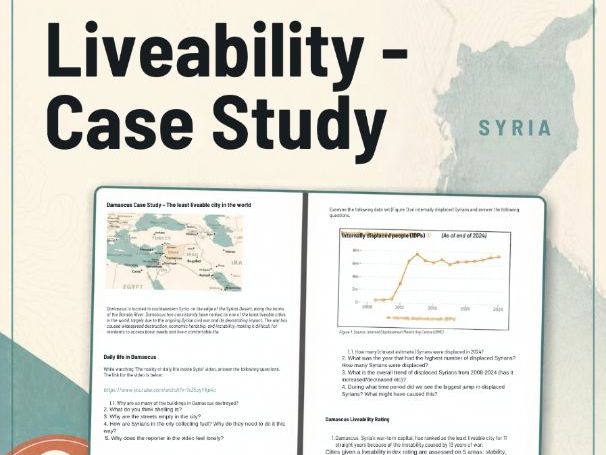 Geography Liveability Case Study