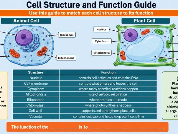 AQA GCSE Biology Cells Lesson - AP friendly science lessons