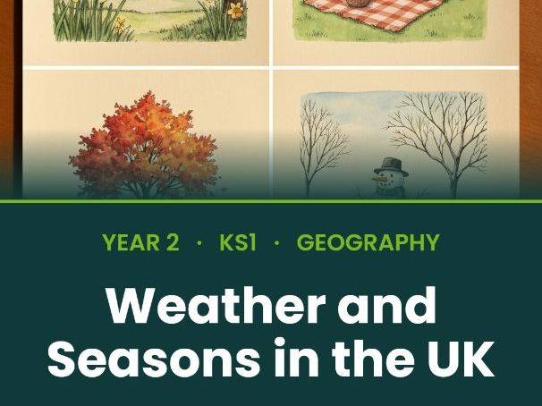 Weather and Seasons | Year 2 Geography | Spring Summer Autumn Winter UK