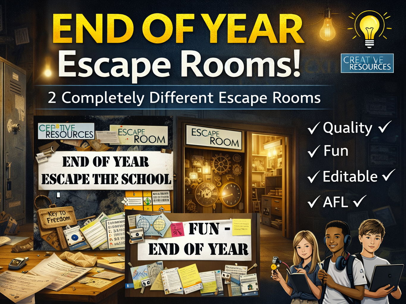 End of Year Escape Rooms