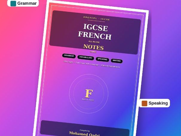 IGCSE French Notes — Full Edexcel Guide