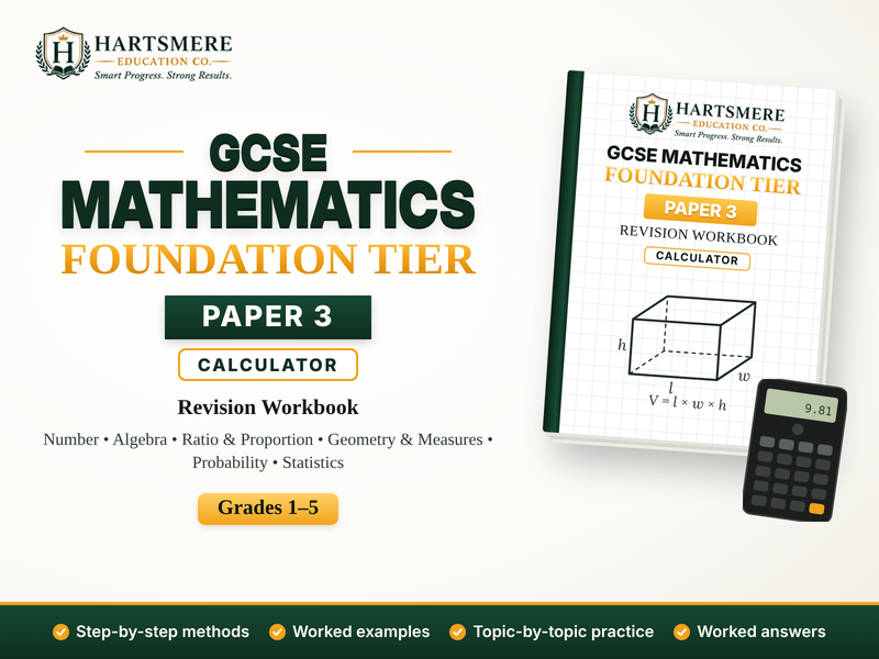 GCSE Maths Foundation Paper 3 Calculator