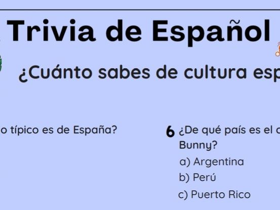 A level trivia and True/false worksheet