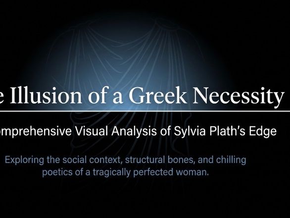 Edge by Sylvia Plath | Senior English Analysis Deck with Learning Activities