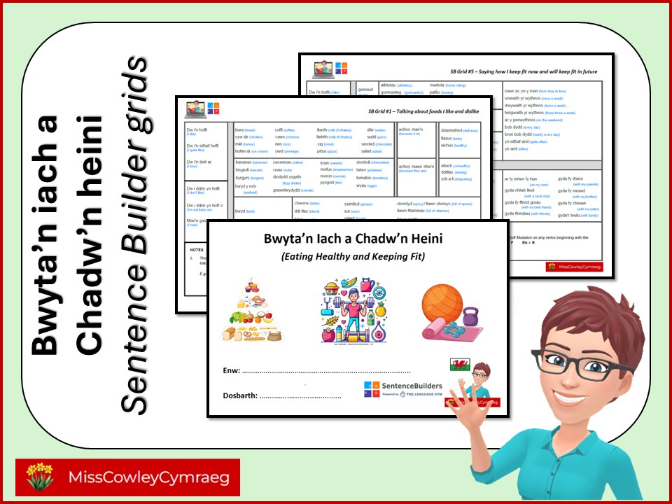 Bwyta'n Iach a Chadw'n Heini booklet